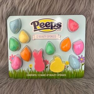 Peeps 12 Piece Make Up Beauty
Sponges Use Damp/Dry • SEE PHOTOS•